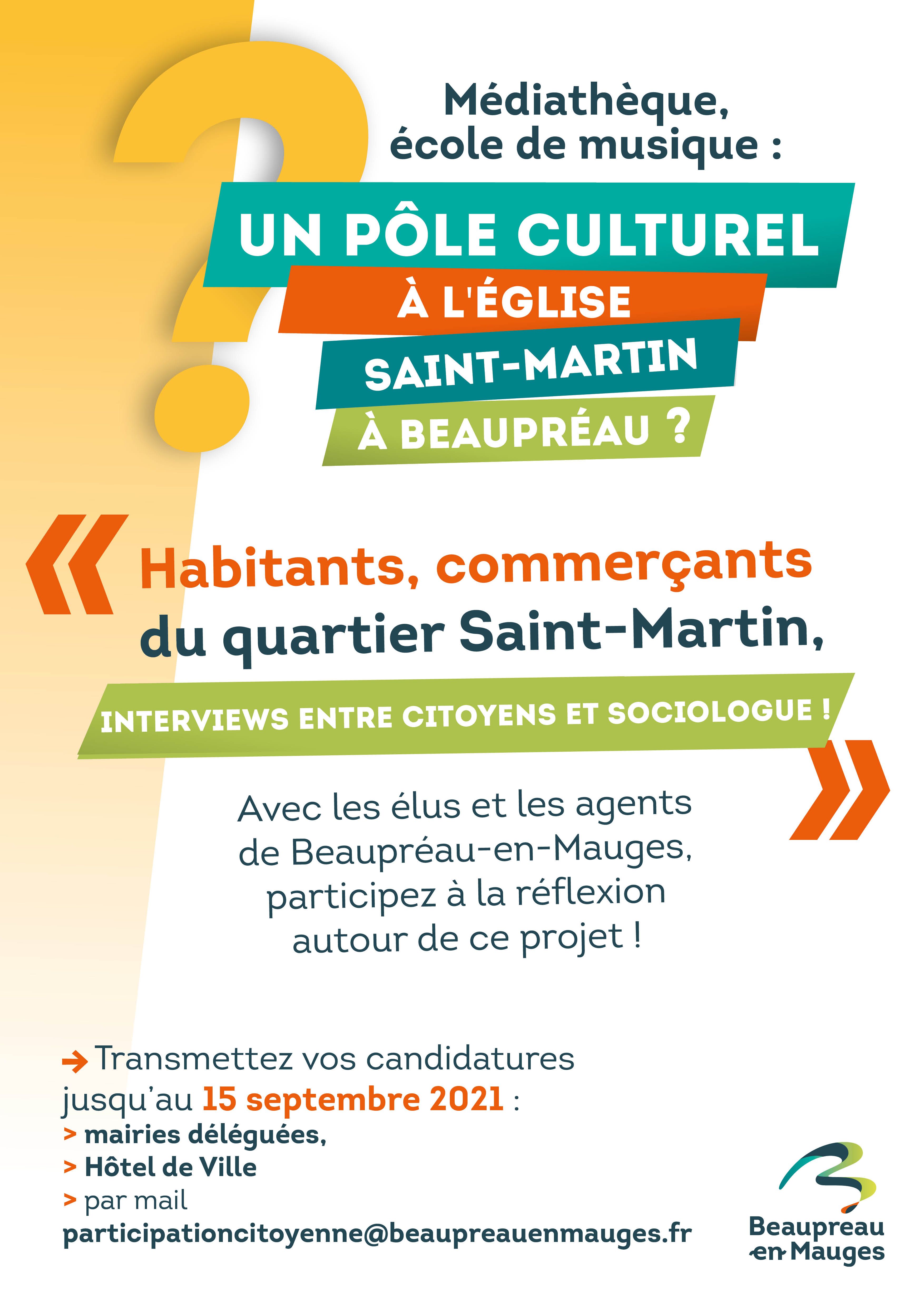 Affiches pôle culturel Saint Martin Sociologue