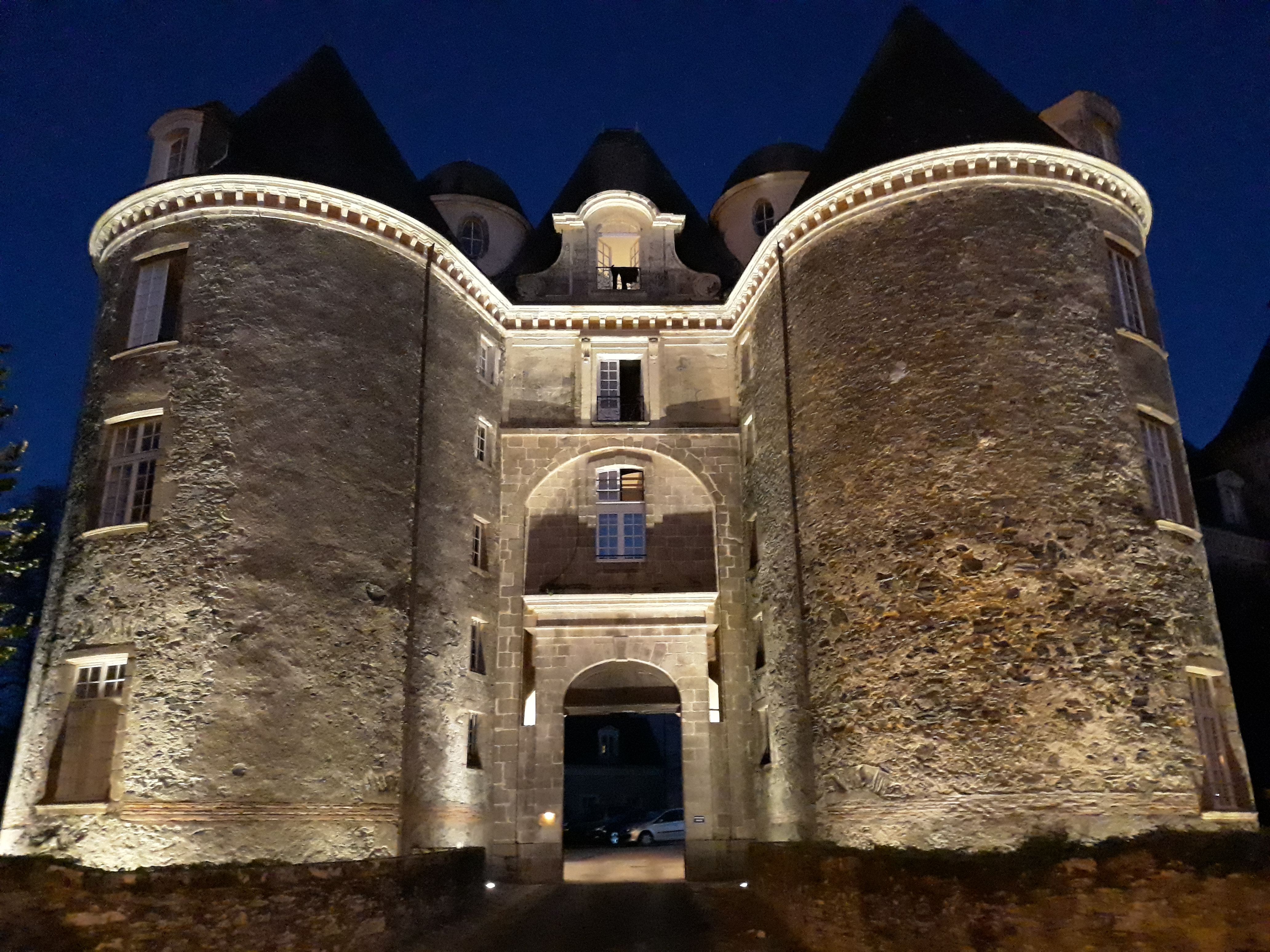 Eclairage Chateau Beaupreau