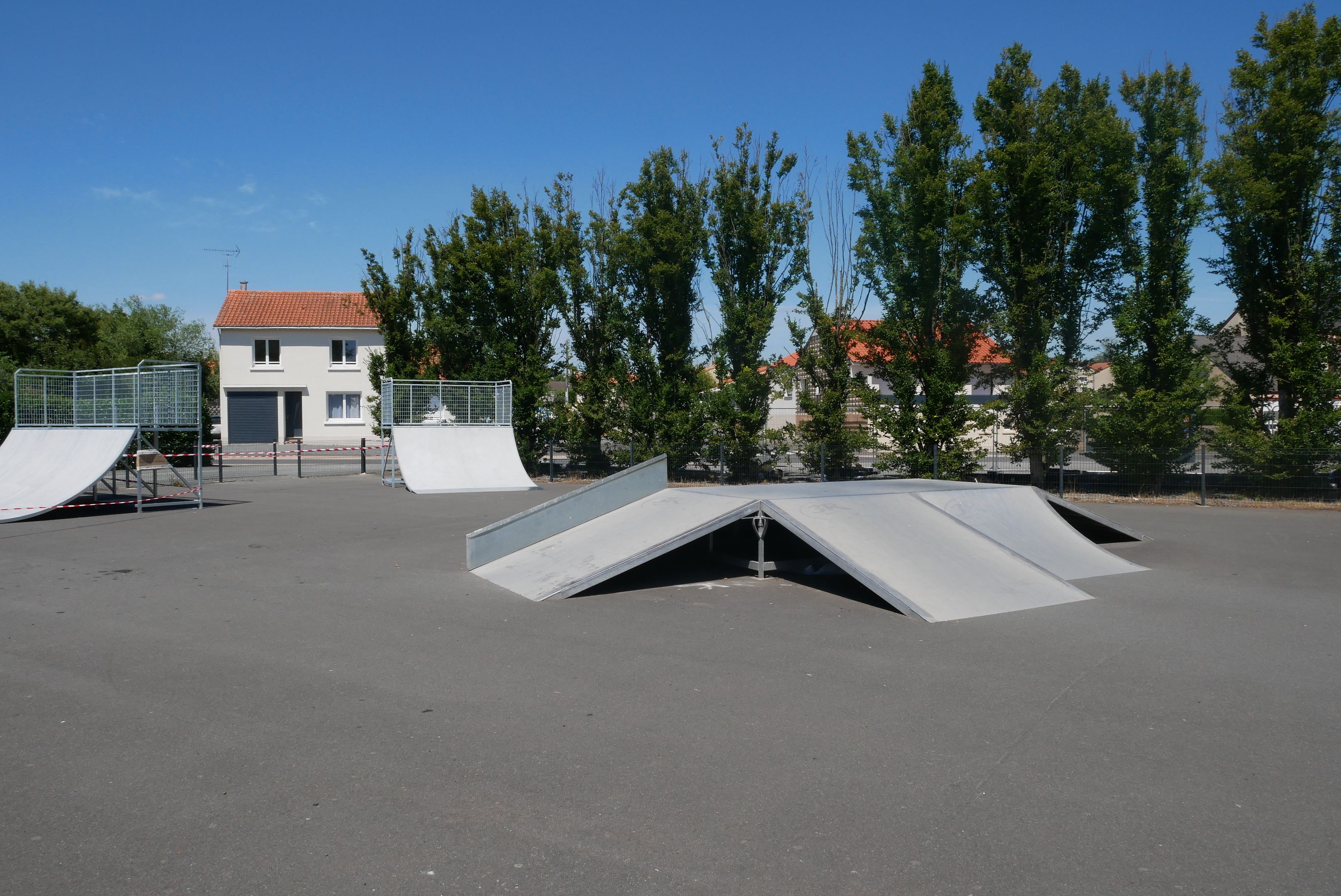 Deux nouveaux modules pour le skatepark de Beaupréau